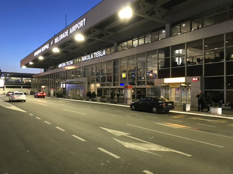 A1 airport desk — Belgrade Airport Internet