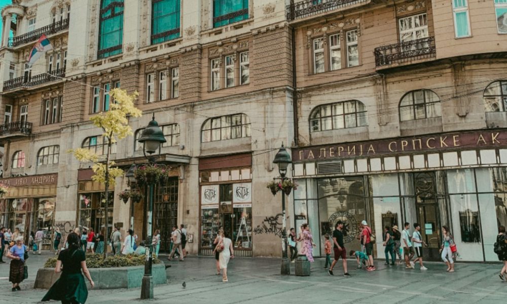 Exploring Knez Mihailova Street in Belgrade, Serbia