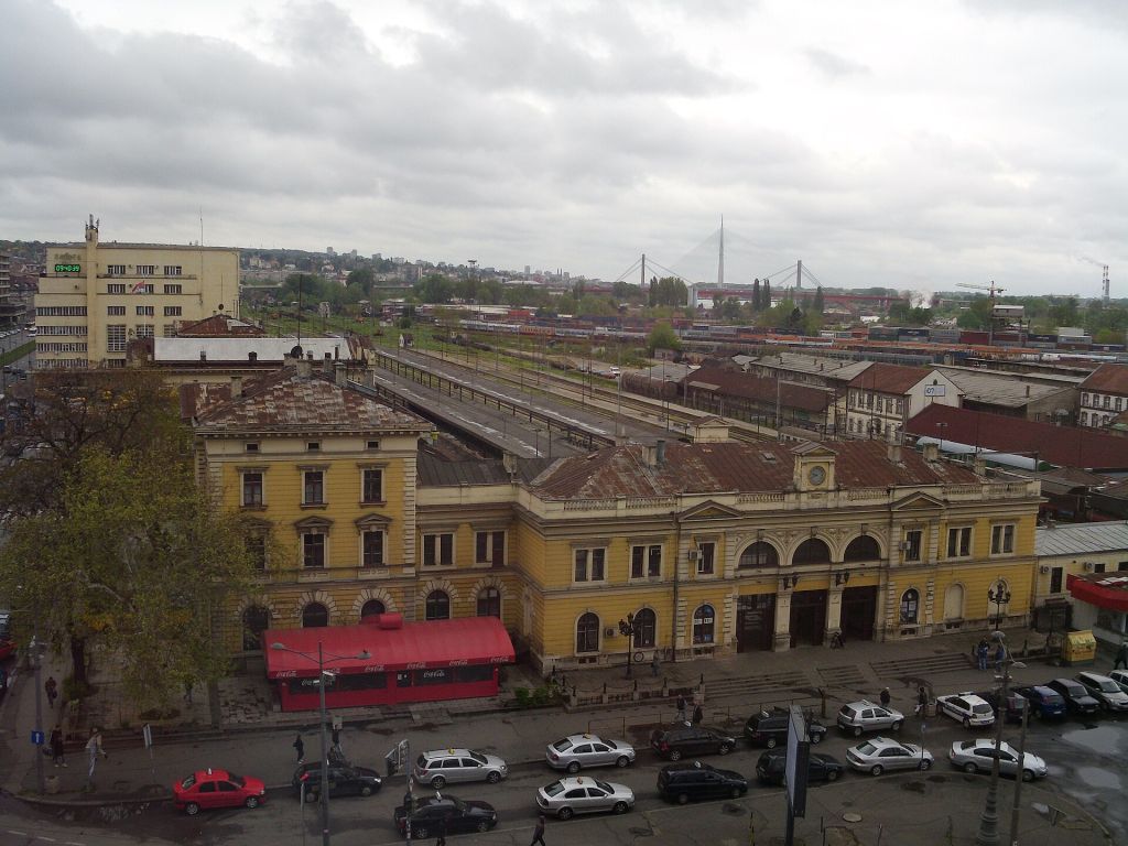 Historic railway architecture in Belgrade