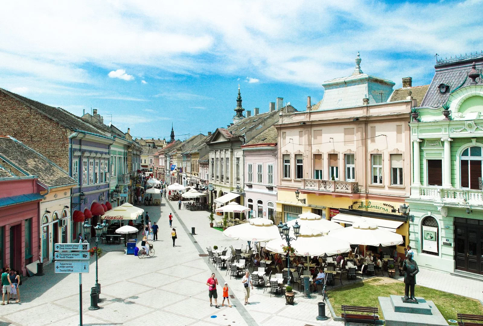 Novi Sad city centre — Digital Nomad to Serbia