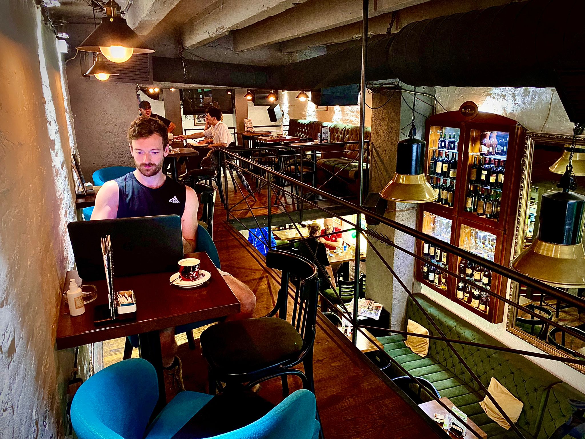 Café-hopping on local streets — Dorćol, Belgrade