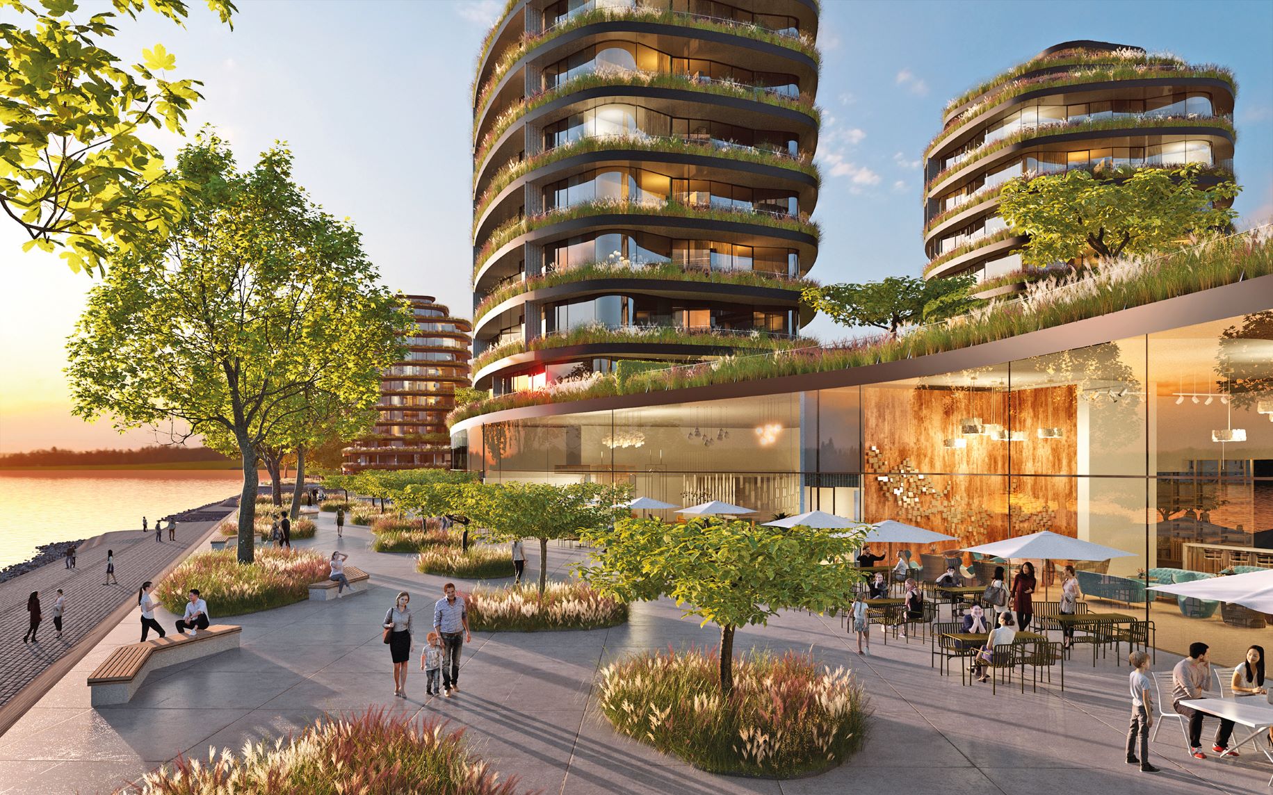 Danube Quay Dorćol, Belgrade, Serbia