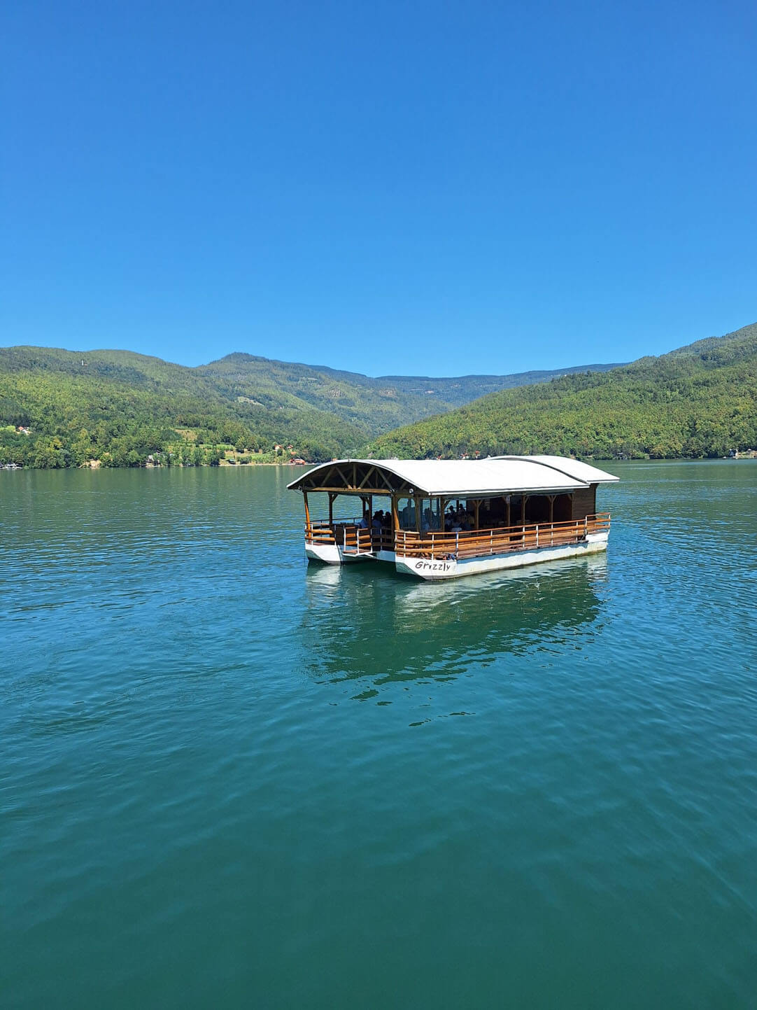 Taratours Grizzly 1 One-Way Cruise on the Drina — Drina Canyon, Tara