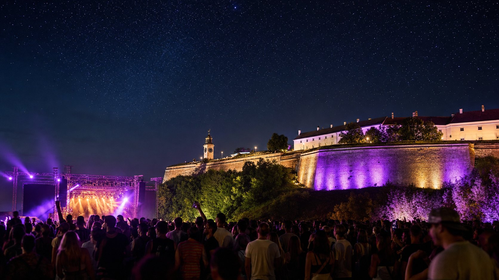 eSIM for EXIT Festival | Mobile Data at Petrovaradin Fortress