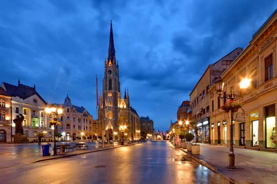 Pair it with cultural stops — Freedom Square in Novi Sad