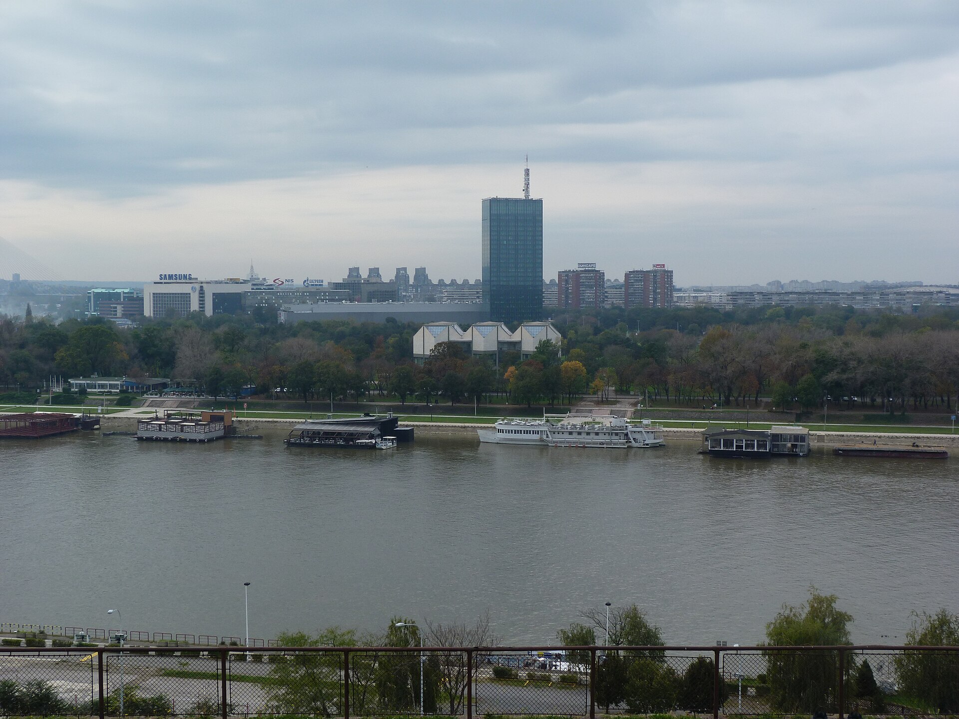 Museum of Contemporary Art, New Belgrade — Genex Tower, Belgrade