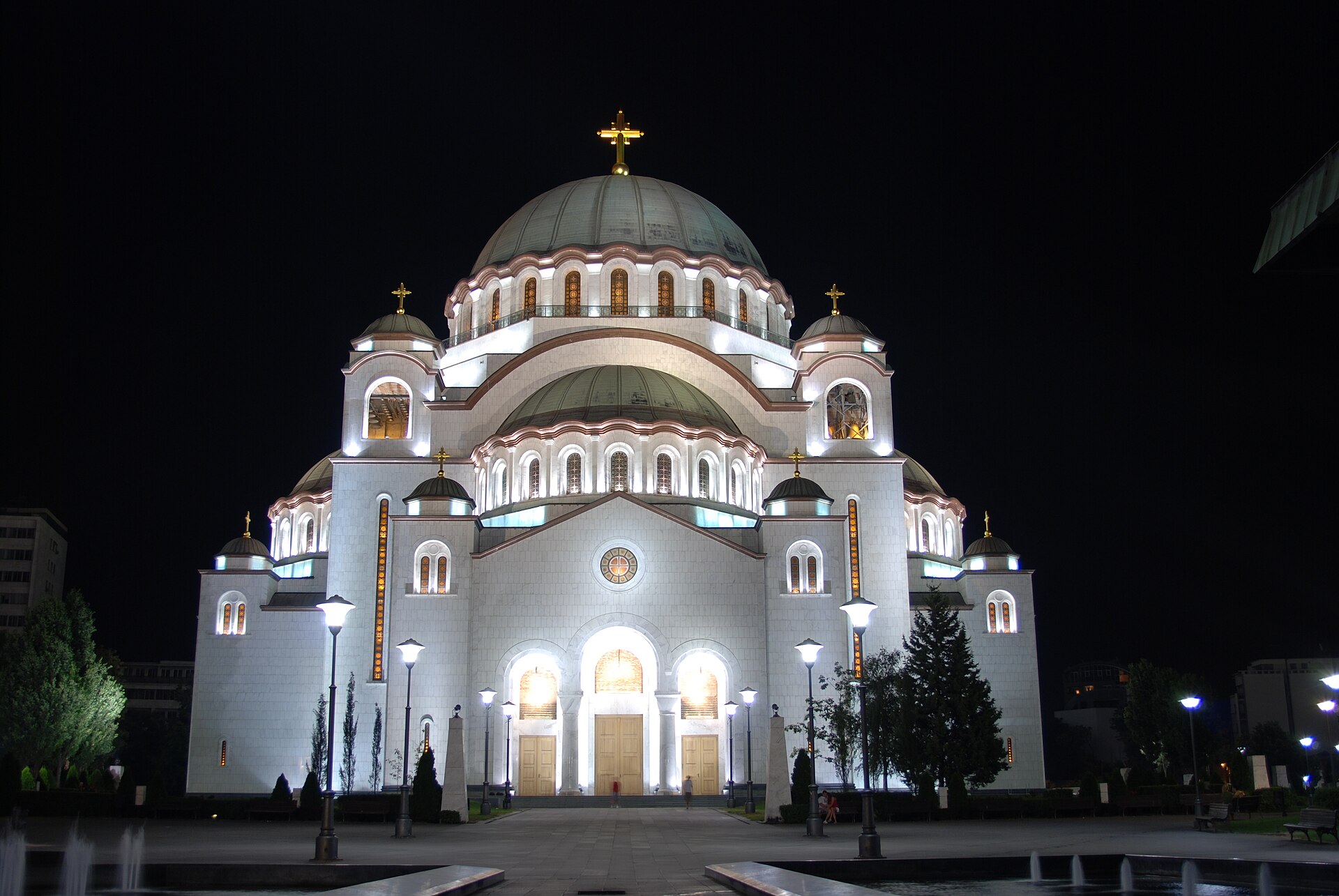 Cathedral of Saint Sava — Kathedrale des hl. Sava, Belgrade