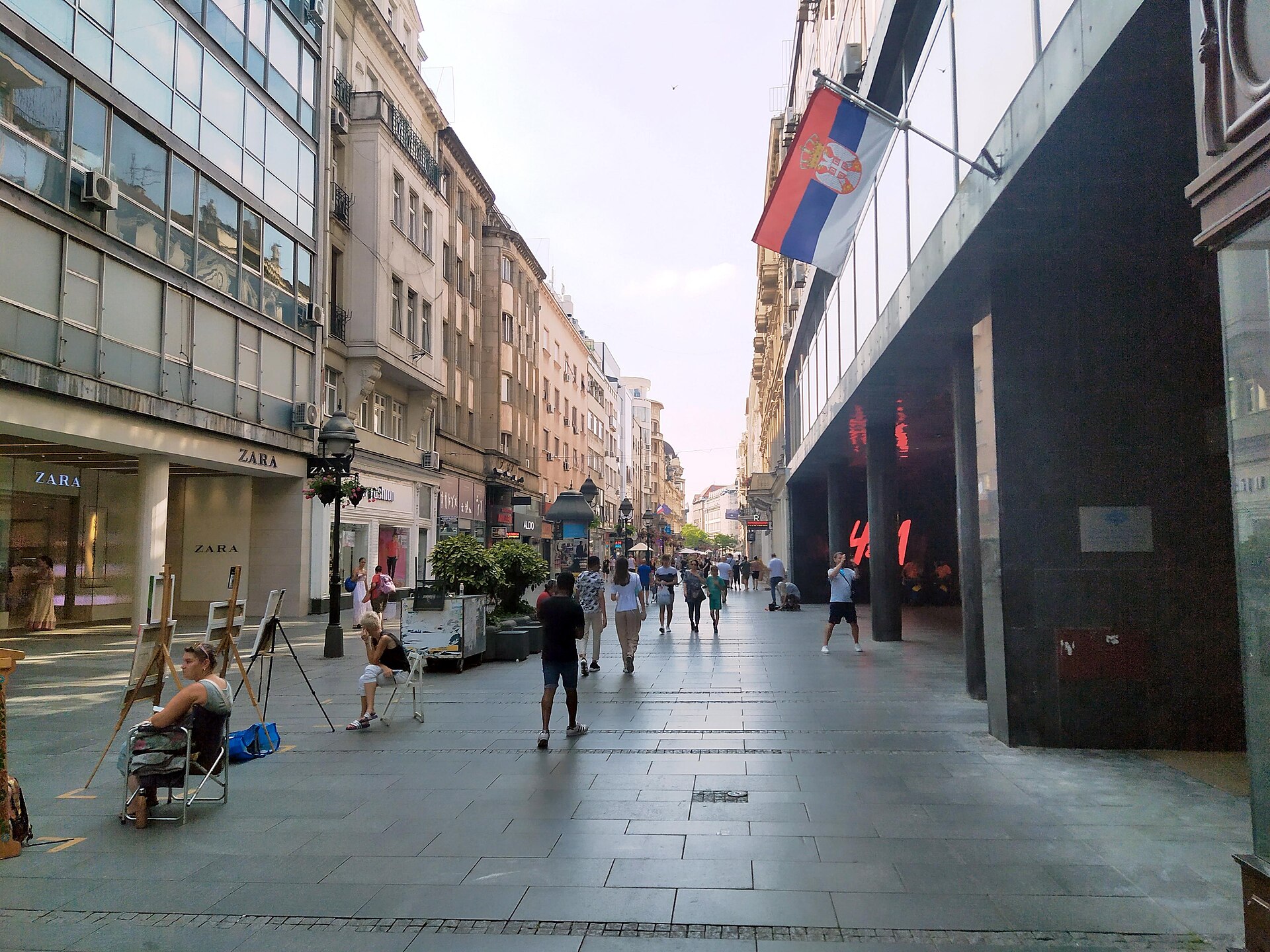 Knez Mihailova Street, Belgrade impression 2 — Knez Mihailova Street, Belgrade