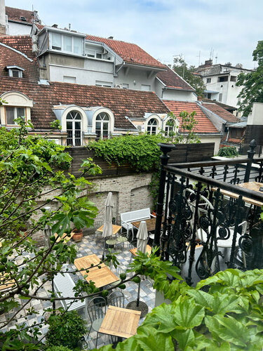 View from Marko Marković House across Dorćol rooftops