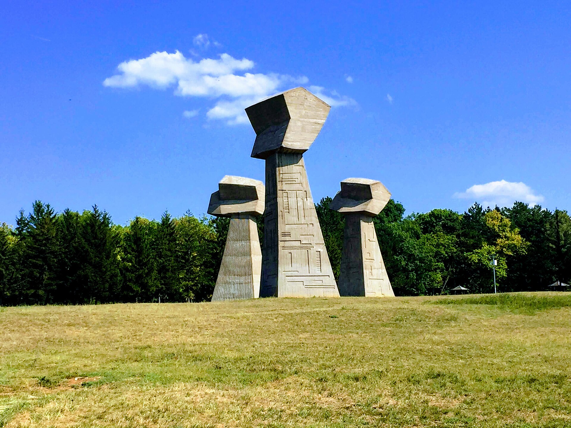 Bubanj Memorial Park in Niš Serbia