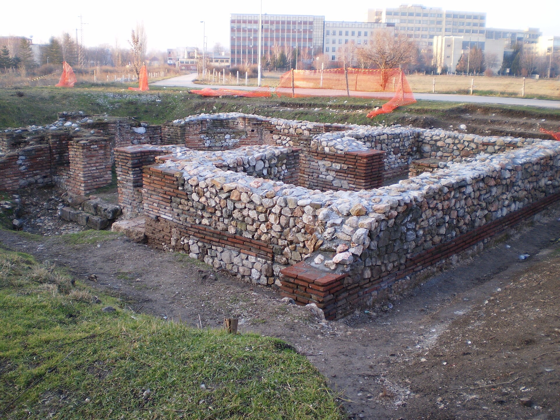Niš Fortress in Serbia near the city center