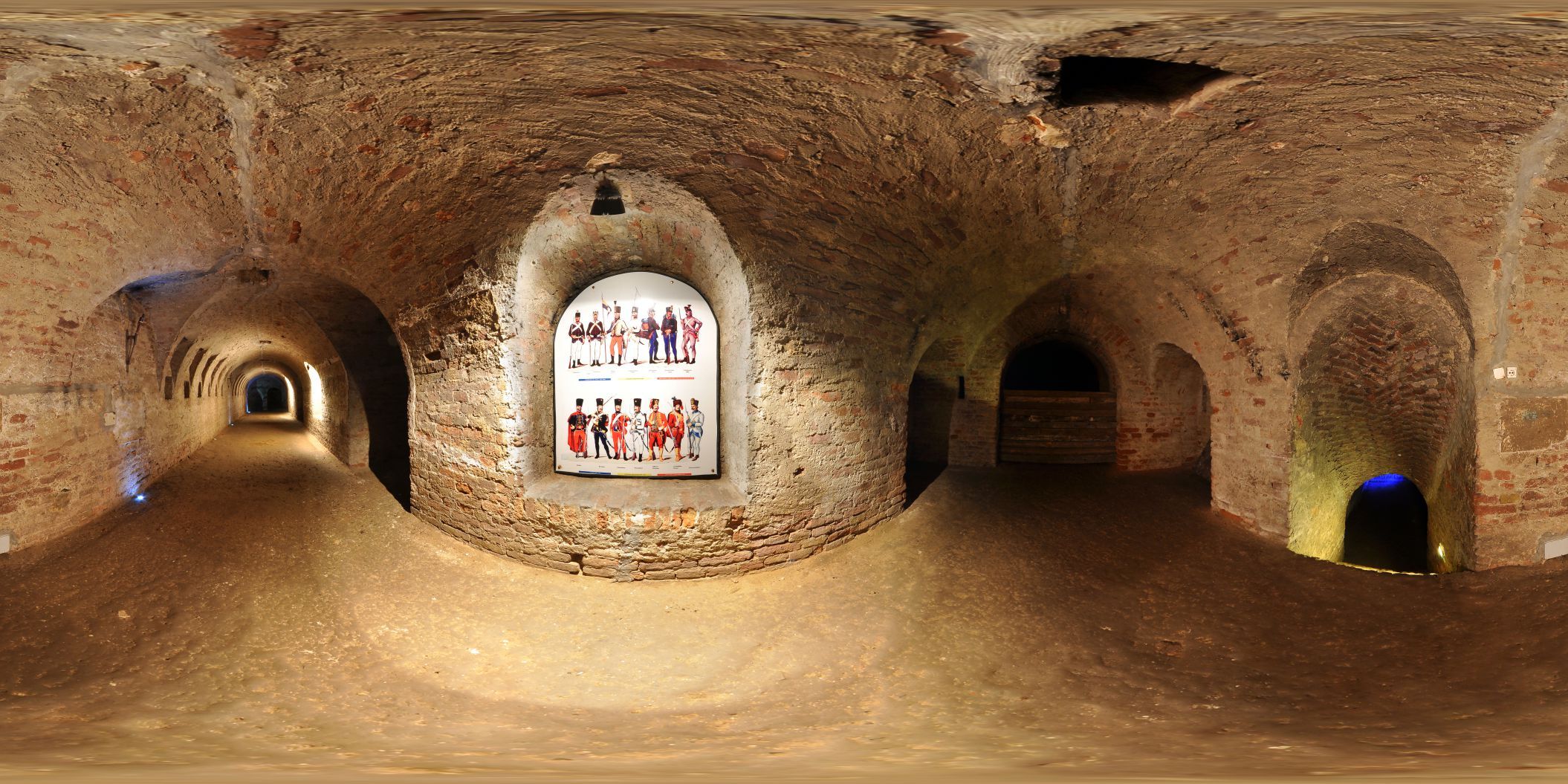 Underground Military Galleries — Museum of the of Novi Sad, Petrovaradin Fortress