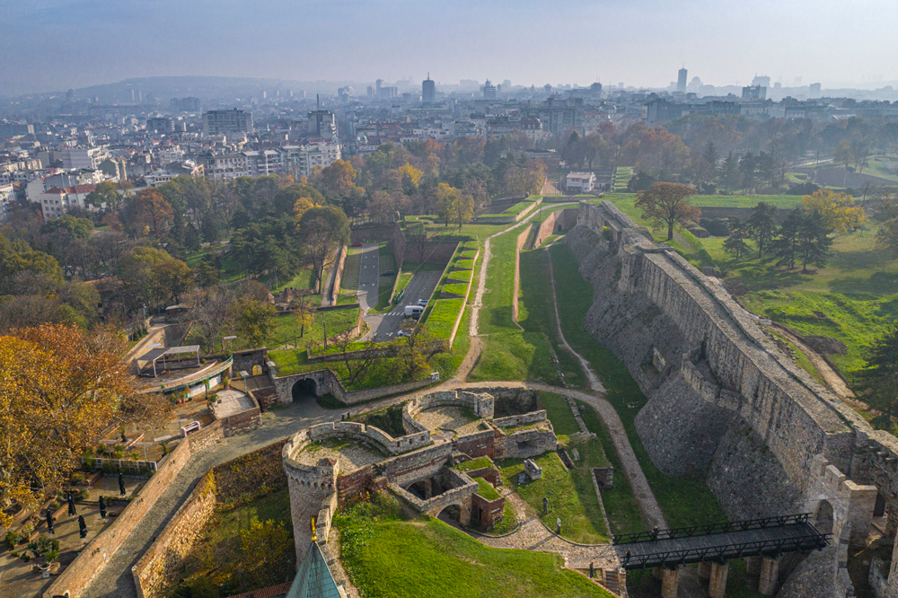 Kalemegdan Fortress — Nikola Tesla Museum, Belgrade