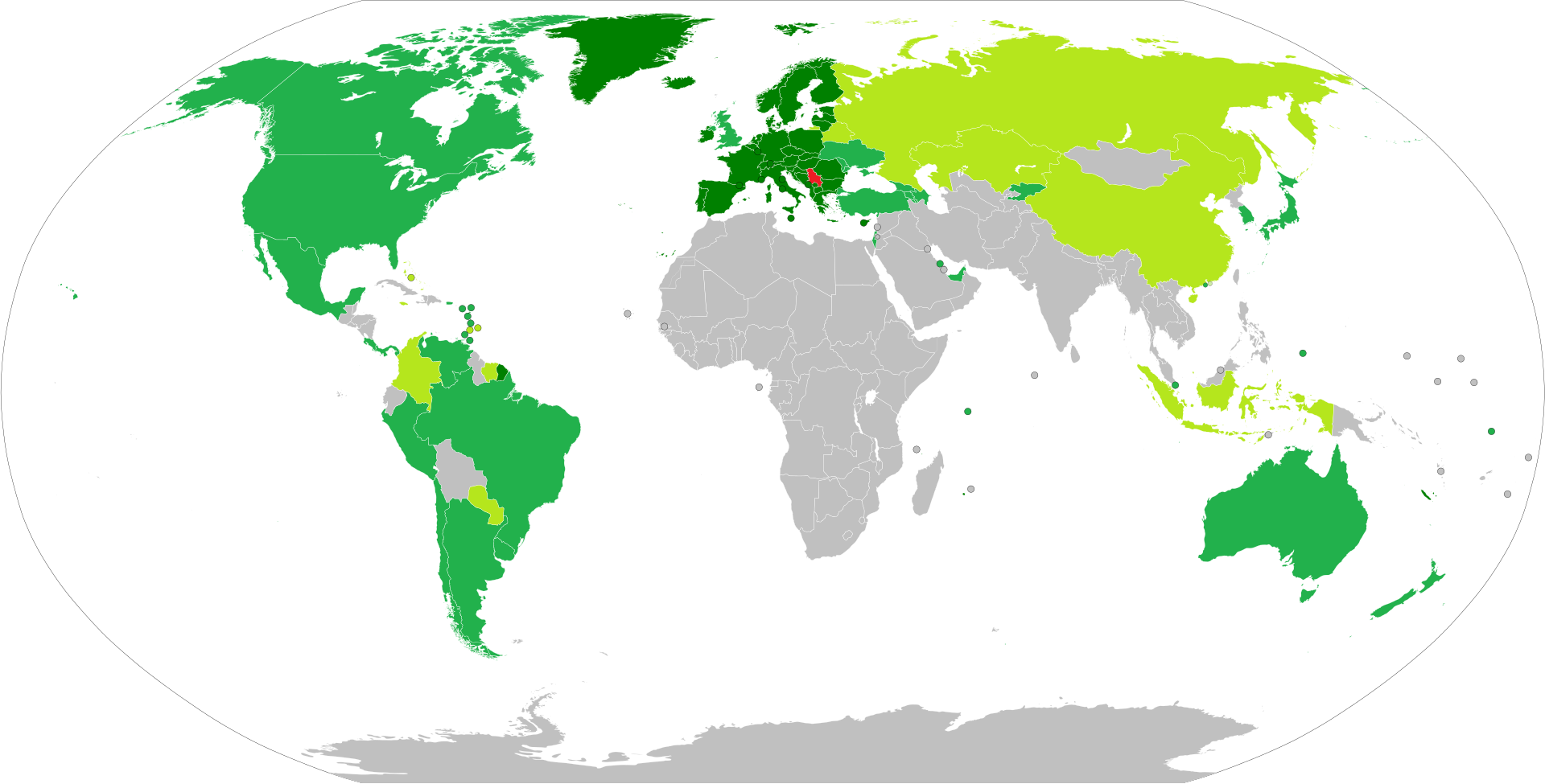 Visa and entry — Serbia