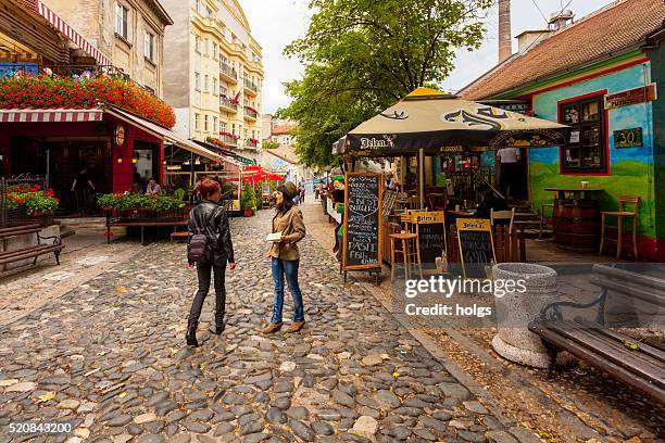 Kafana terraces — Skadarlija, Belgrade