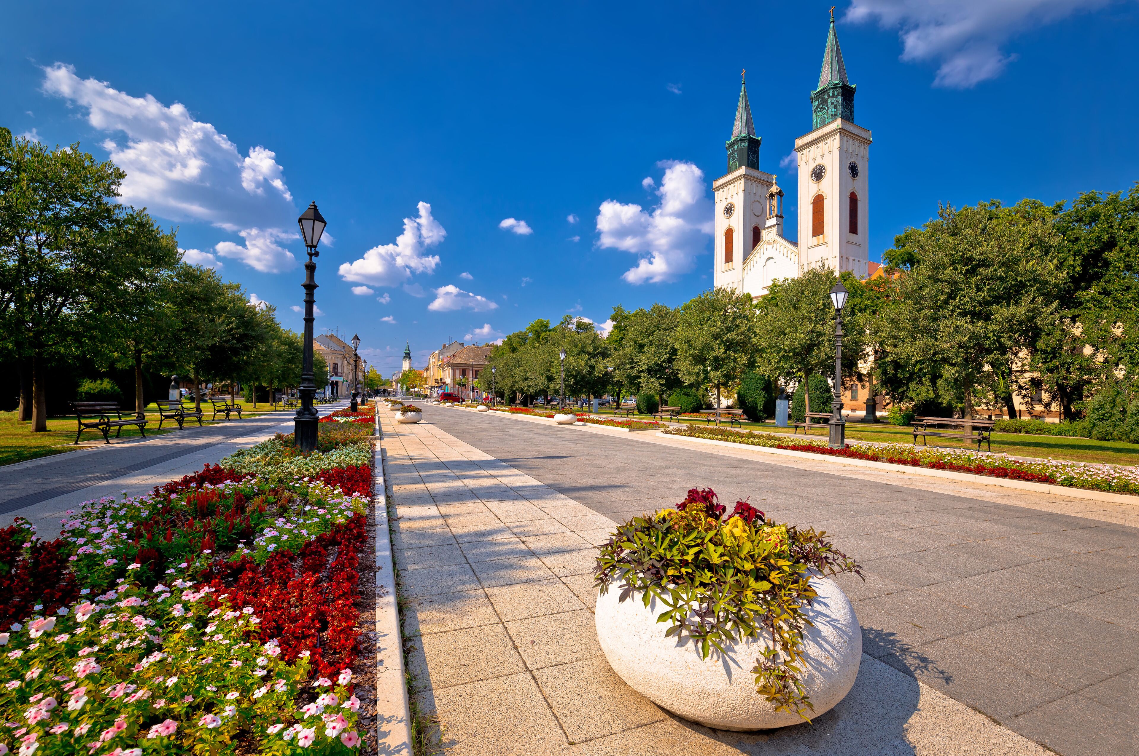 Relaxed green spaces — Sombor
