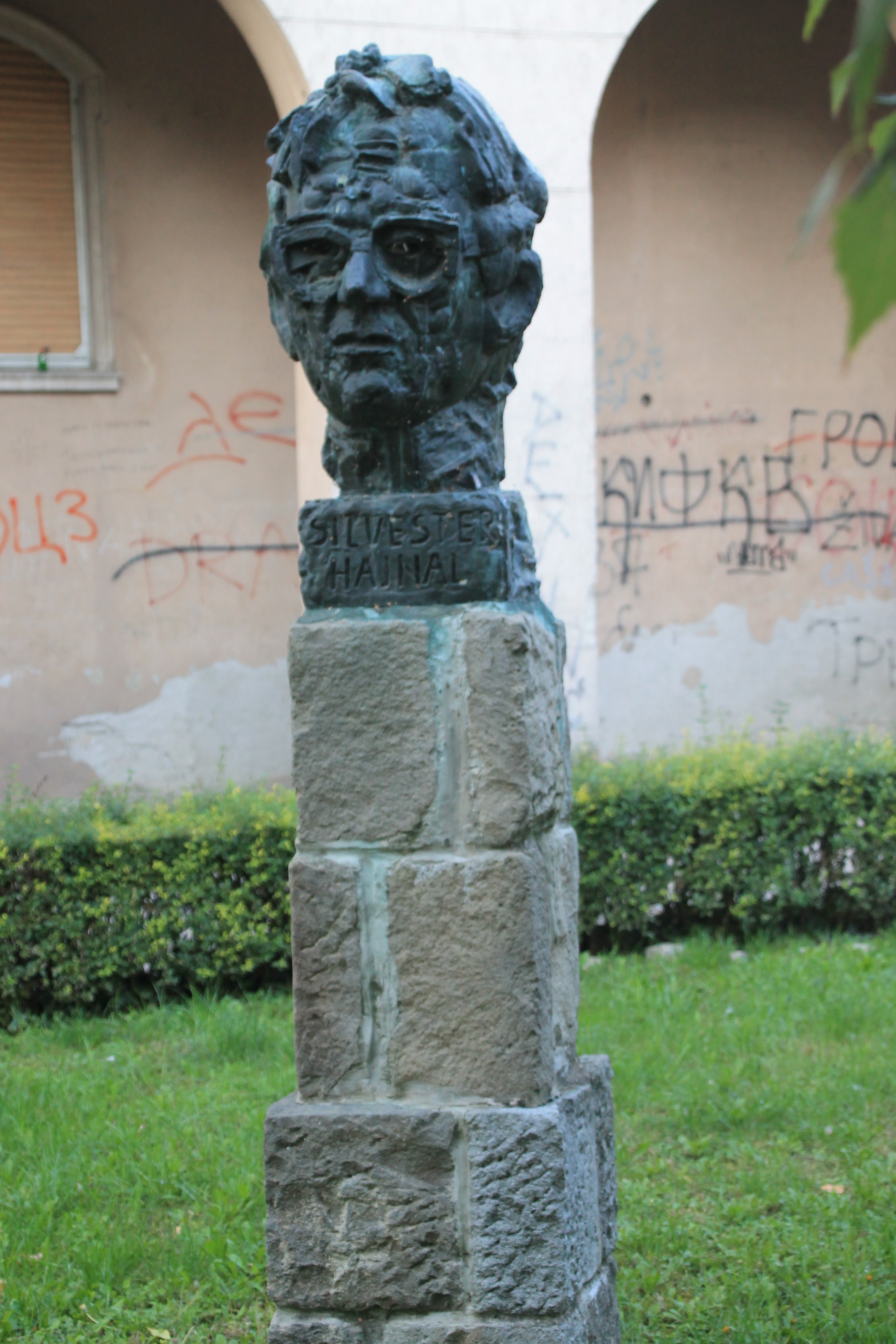 Zmaj Jovina Street in Sombor with historic facades and cafes