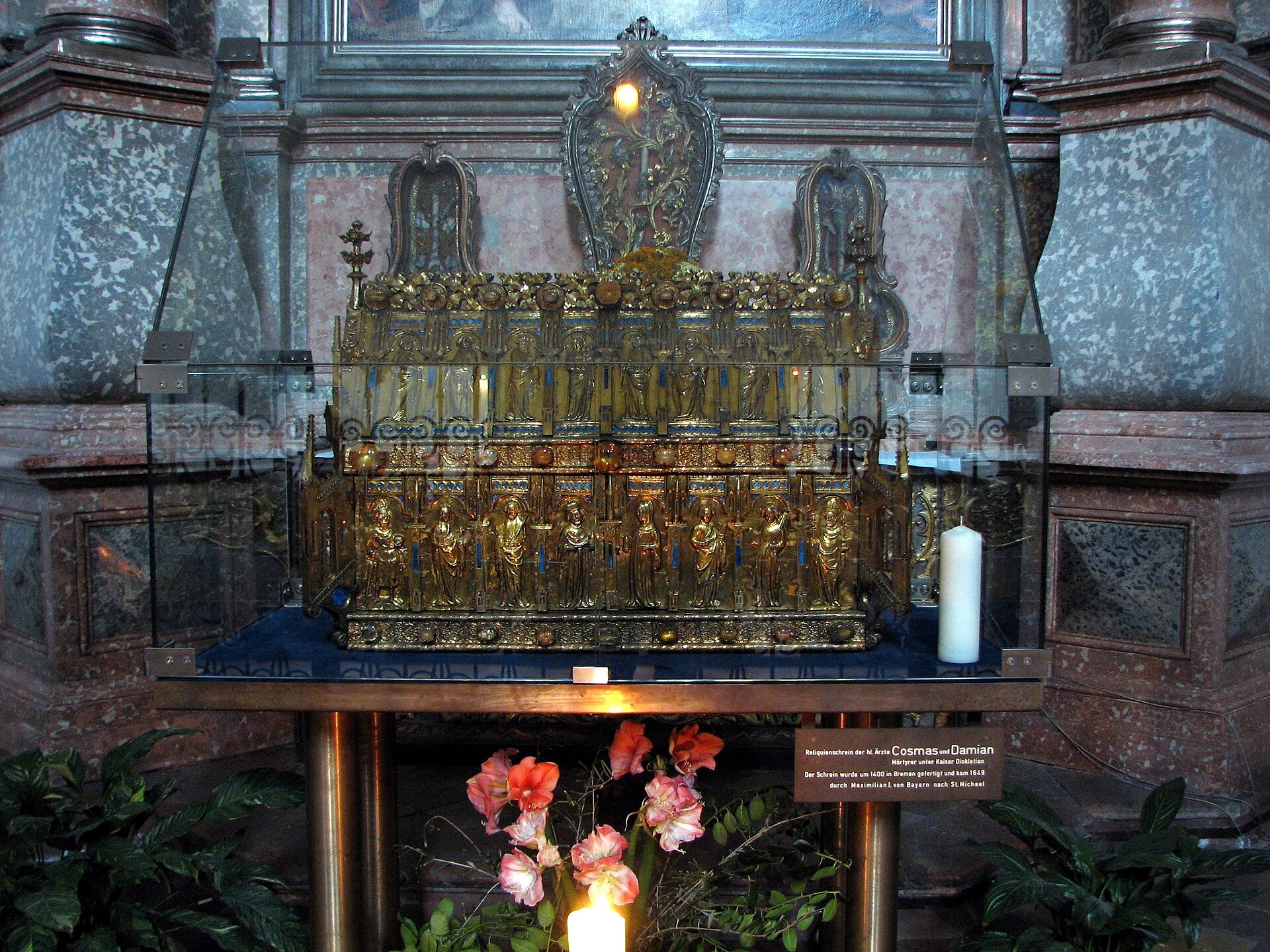 Relics of Saints Cosmas and Damian — Sopoćani Monastery, Novi Pazar