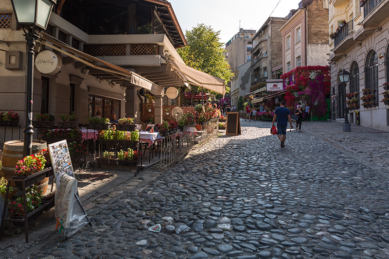 Skadarlija Bohemian Quarter — Stari Grad Belgrade
