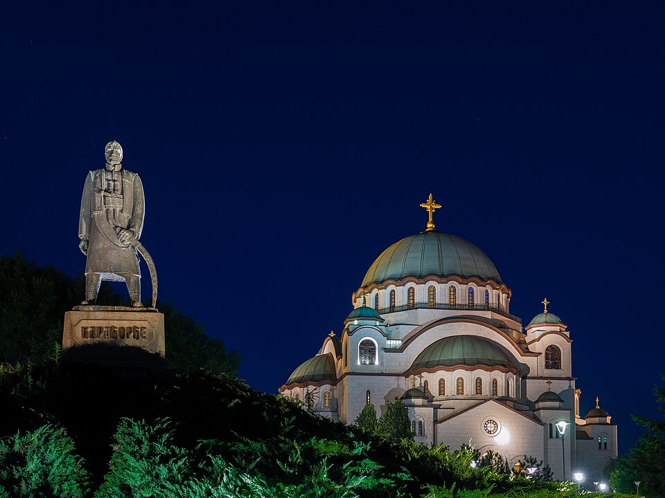 Temple of Saint Sava — Nikola Tesla Museum, Belgrade