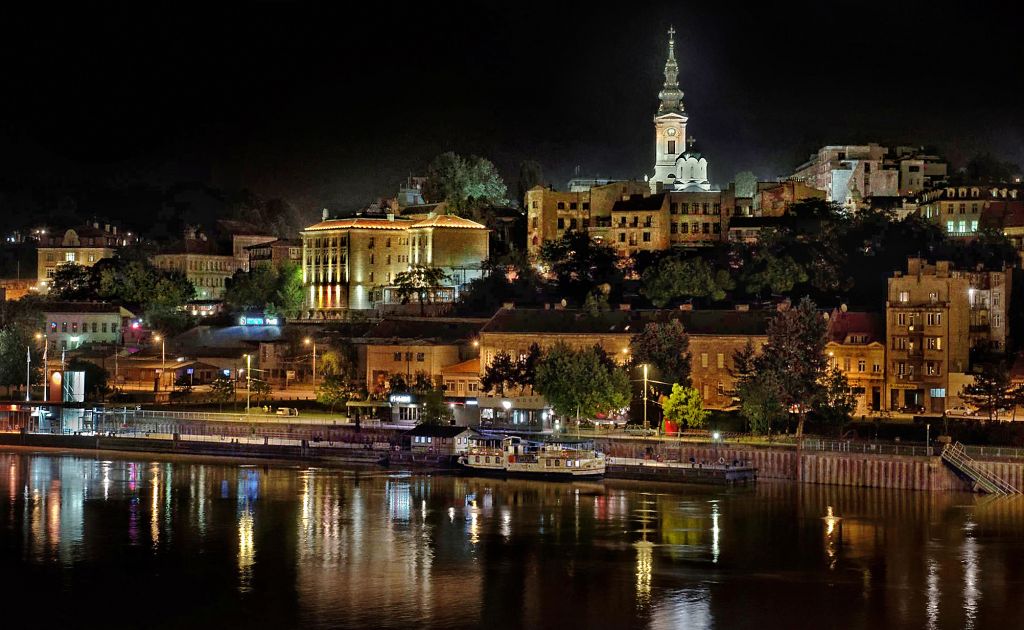 Skadarlija street in Belgrade