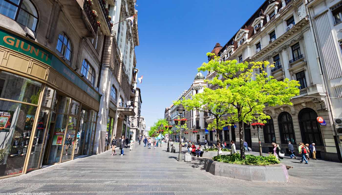 Knez Mihailova Street — Vračar, Belgrade