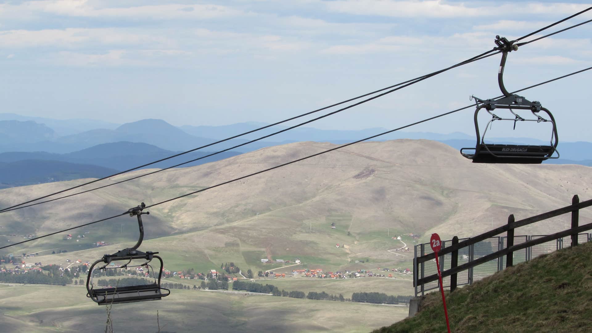 Gold Gondola cable car over Zlatibor mountain