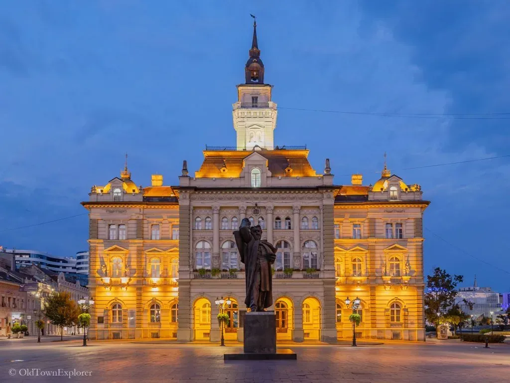 How Get Novi Sad City Hall, Novi Sad Hall, Novi Sad