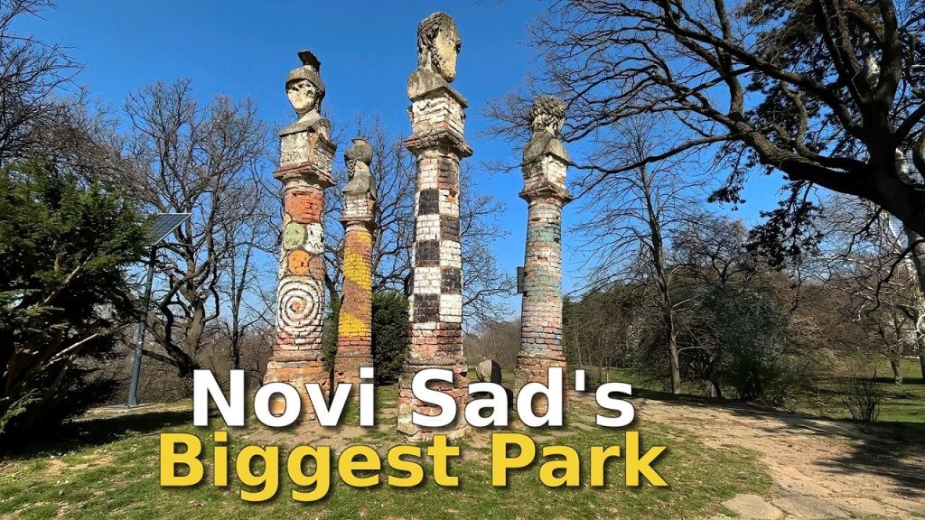 Kamenica Park, Novi Sad | Rose Hill and Historic Garden Statuary