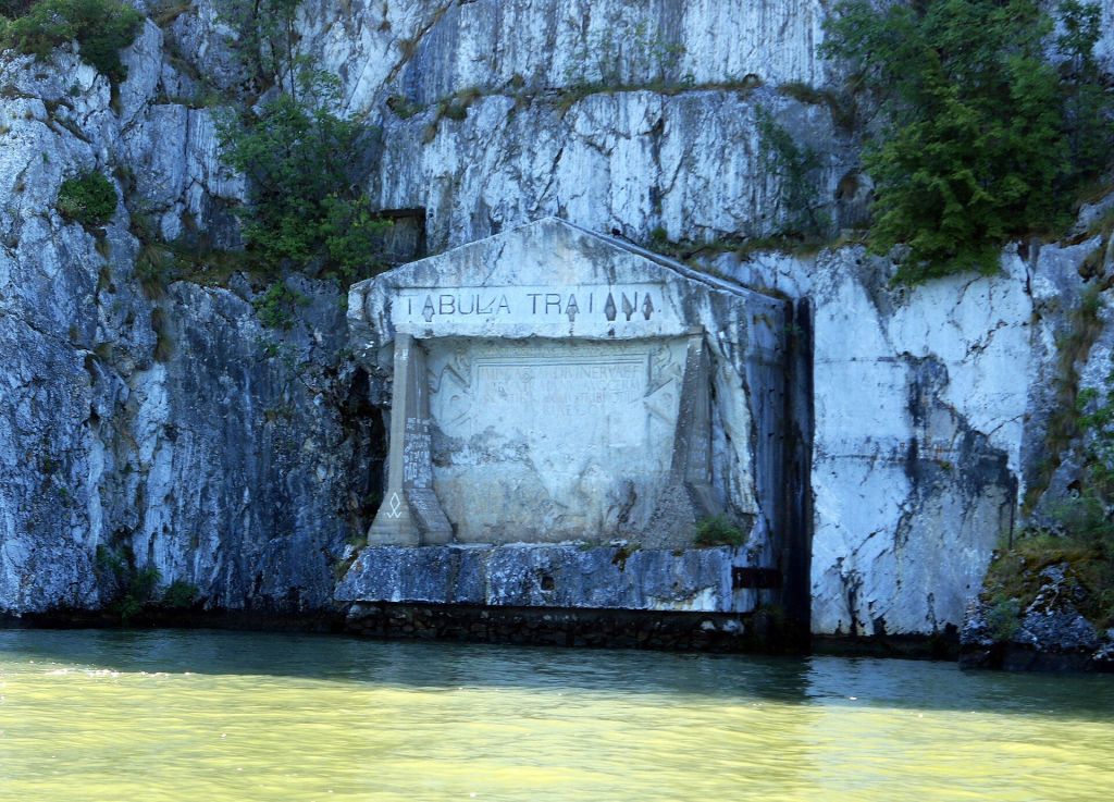 Roman Commemorative Plaque On Danube Cliffs, Tabula Traiana, Đerdap National Park