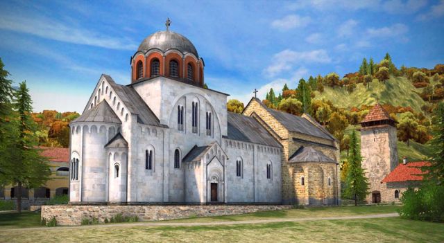 Kraljevo, Studenica Monastery Frescoes