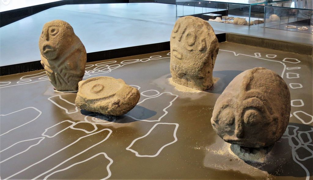 Mesolithic Sculptures Lepenski Vir, Lepenski Vir, Đerdap National Park