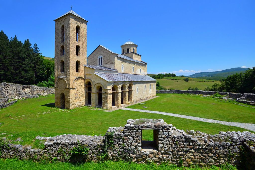 Monastery church interior