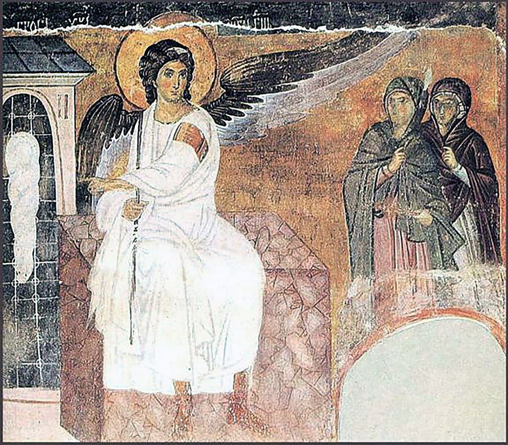White Angel fresco