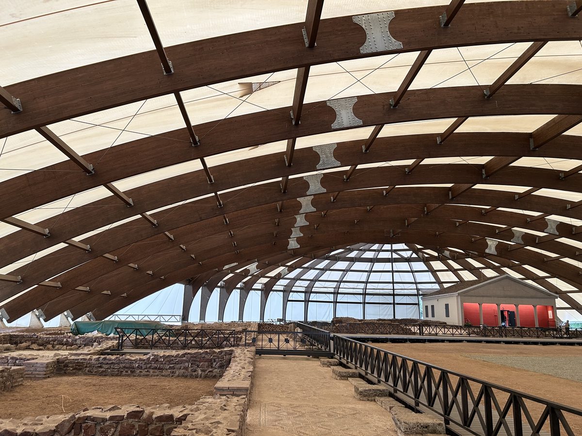 Mediana archaeological park, Roman ruins near Niš, Serbia