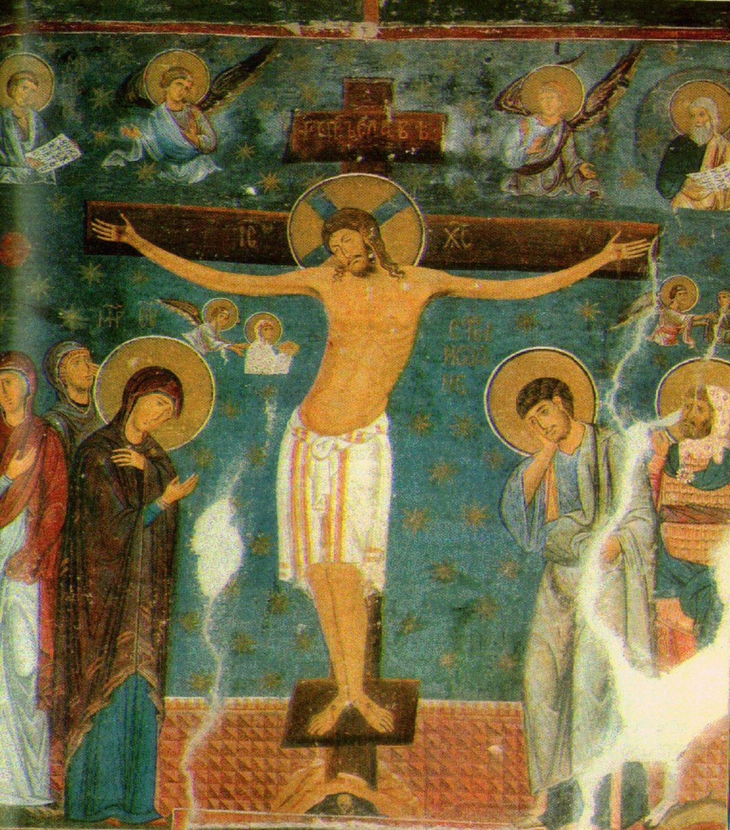Serbia, Studenica Monastery Frescoes